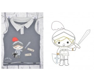 Stickdatei - Ritter Fransenappli